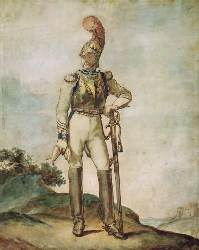 Kürassier von Theodore Gericault